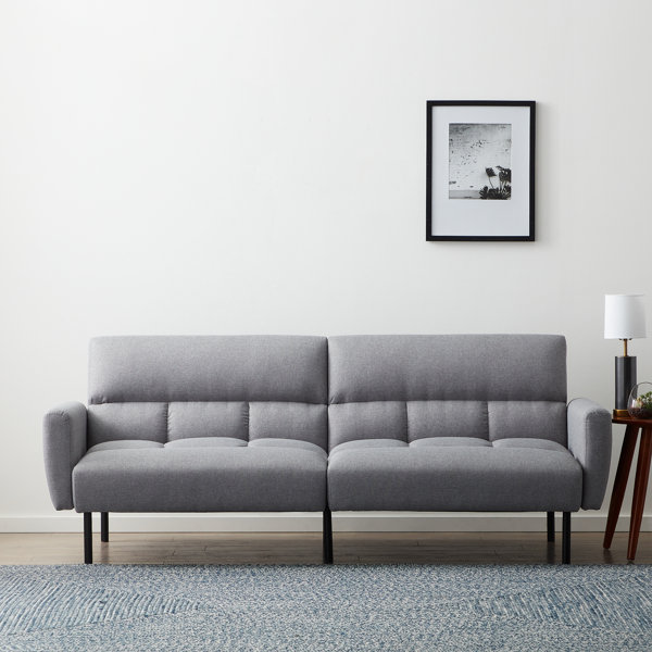 Ollie Futon Sofa Bed with Box Tufting & Reviews